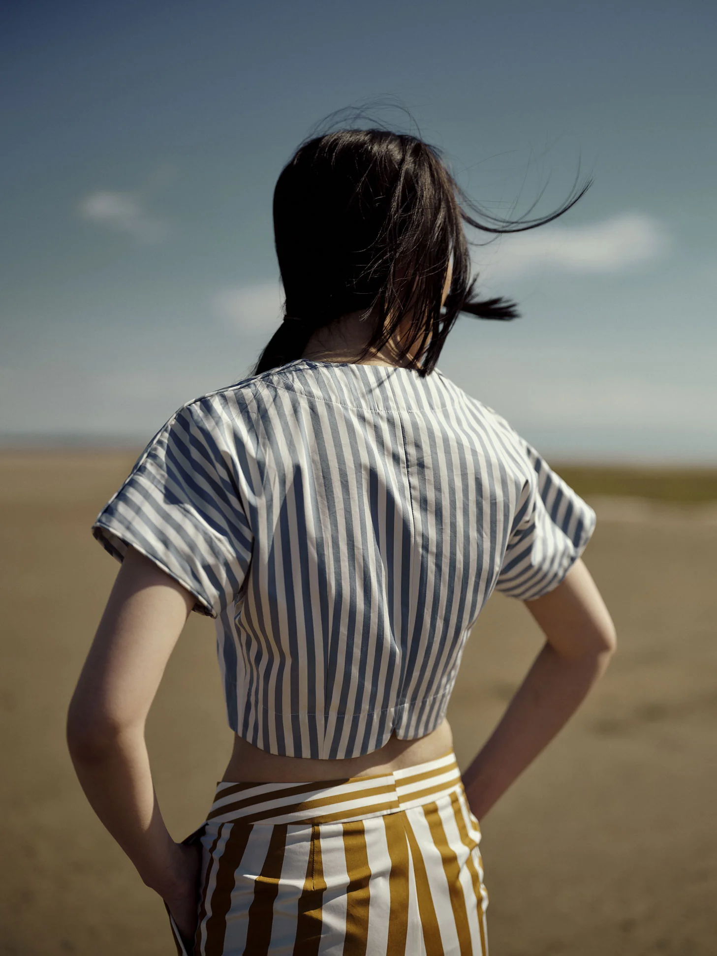 Thierry Colson PS25 Bianca vest — back view